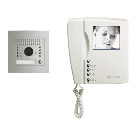 Bticino 366311 Installation Manual