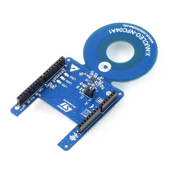 ST X-NUCLEO-NFC04A1 Manuals