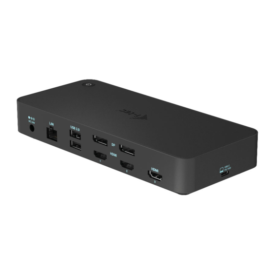 i-tec CATRIPLEDOCKPDPRO User Manual