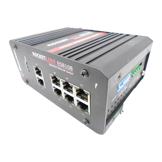 Comtrol ROCKETLINX ES8108 Quick Installation Manual