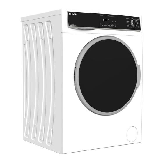 Sharp ES-HFH014AWC-FR Washing Machine Manuals