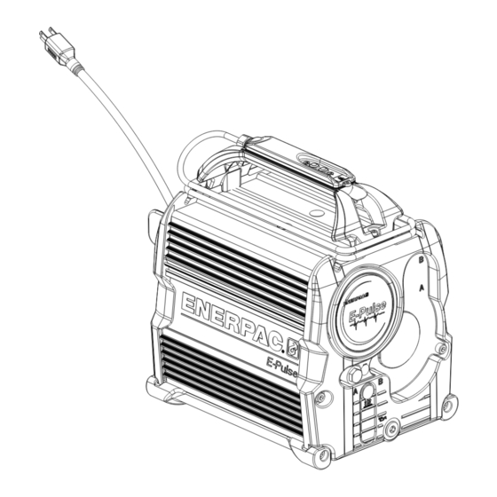 Enerpac EP3104D Instruction Sheet