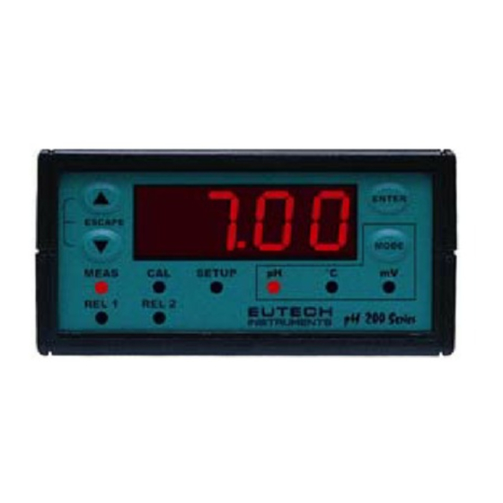 EUTECH INSTRUMENTS ALPHA PH 200 - REV 4 Instruction Manual