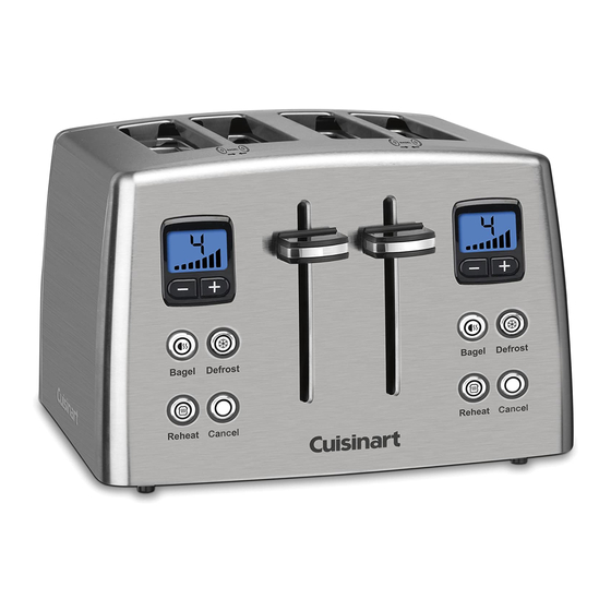 Cuisinart CPT-435 Instruction Booklet