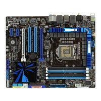 Asus P7P55D-E - Premium Motherboard - ATX User Manual