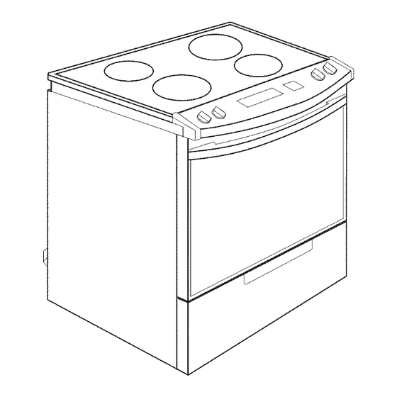 User Manuals: Kitchenaid KESC300BAL4 Electric Range