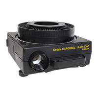 Kodak Carousel S-AV 1050 Instruction Manual