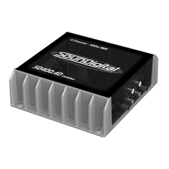 Soundigital SD 400.4D Evolution Owner's Manual