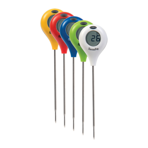 ETI ThermoPop Operating Instructions