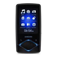 Samsung YP-Q1JEB - 16 GB Digital Player User Manual