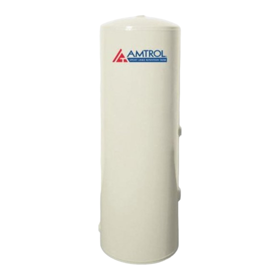 Amtrol ERTG Series Installation & Operation Instructions