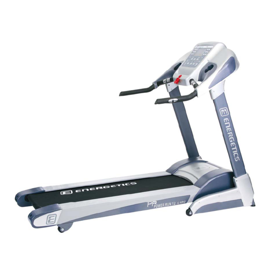Energetics Power Run 12.0 HRC Owner's Manual