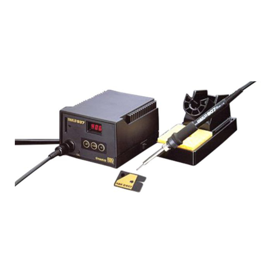 Hakko Electronics 937 Instruction Manual