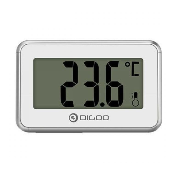Digoo DG-TH1100 Indoor Thermometer Pair Quick Start Manual
