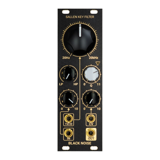 BLACK NOISE SALLEN KEY Build Instructions