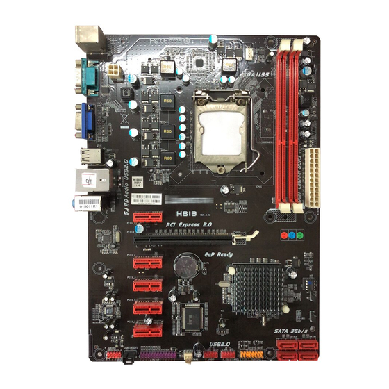 Biostar H61B Manual
