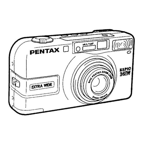 Pentax ESPIO 24EW Operating Manual