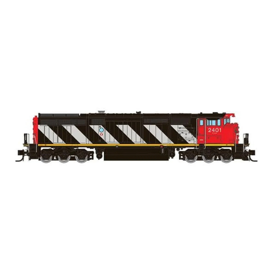 Rapido Trains DASH 8-40 CM Locomotive Operating Manual