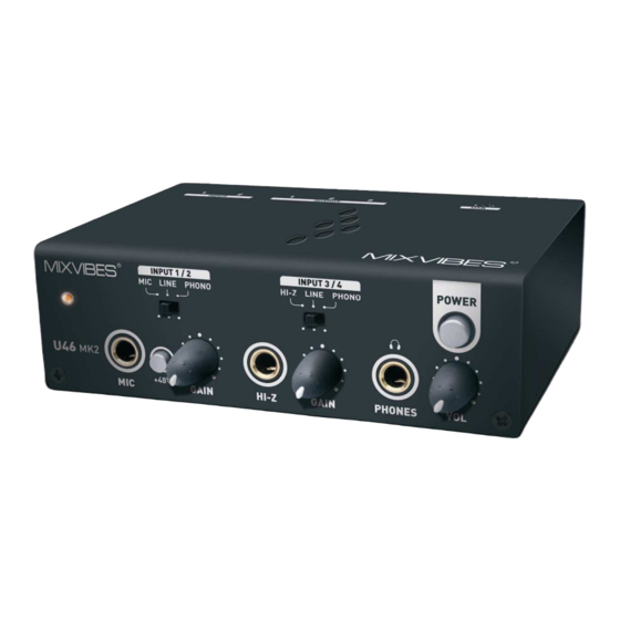 MIXVIBES U46MK2 User Manual