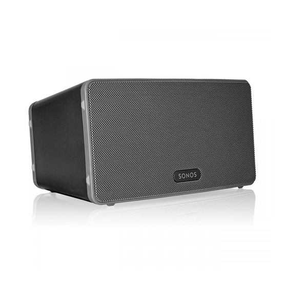Sonos PLAY:3 Product Manual