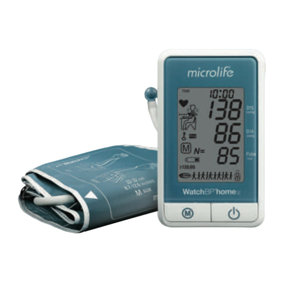 Microlife WatchBP home S Instruction Manual