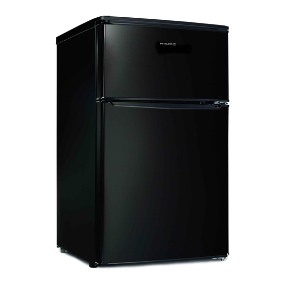 Philco PT 861 X Two-door refrigerator Manuals