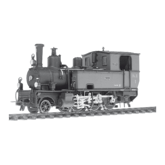 Bemo RhB G 3/4 II "Heidi" Operating Instructions