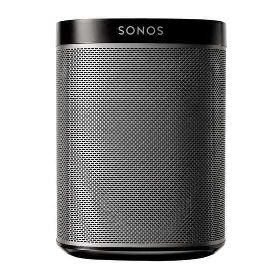 Sonos PLAY:1 Product Manual