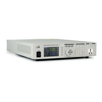 Tonghui Electronics TH7110 Operation Manual