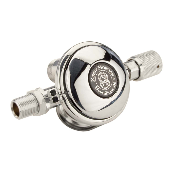 Kirby Morgan SuperFlow 350 Regulator Manual