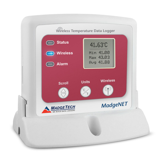 MadgeTech MadgeNET RFTemp2000A Manuals