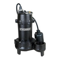 Everbilt SBF300 Use And Care Manual