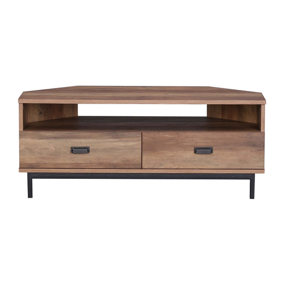 Dunelm Fulton Corner TV Unit Instructions Manual