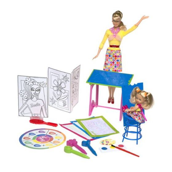 Mattel Barbie Art Teacher Instructions