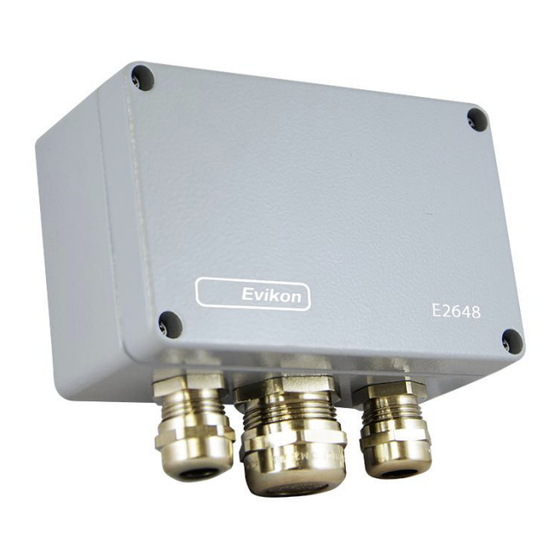 Evikon PluraSens E2648-C2H4 User Manual