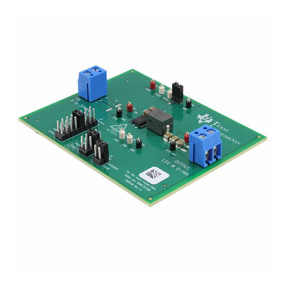 Texas Instruments TPS53319EVM-136 Manuals
