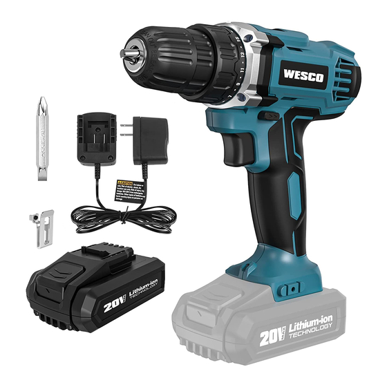 Wesco WS2972U Manual