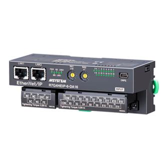 M-system R7G4HEIP-6-DC16A Instruction Manual