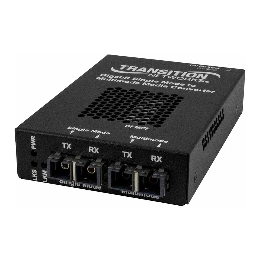 Transition Networks SFMFF1313-220 User Manual