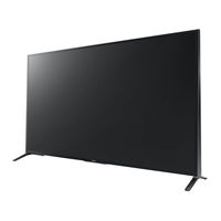 Sony BRAVIA 60W850B Reference Manual