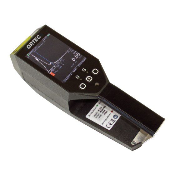 Ametek ORTEC radEAGLET User Manual