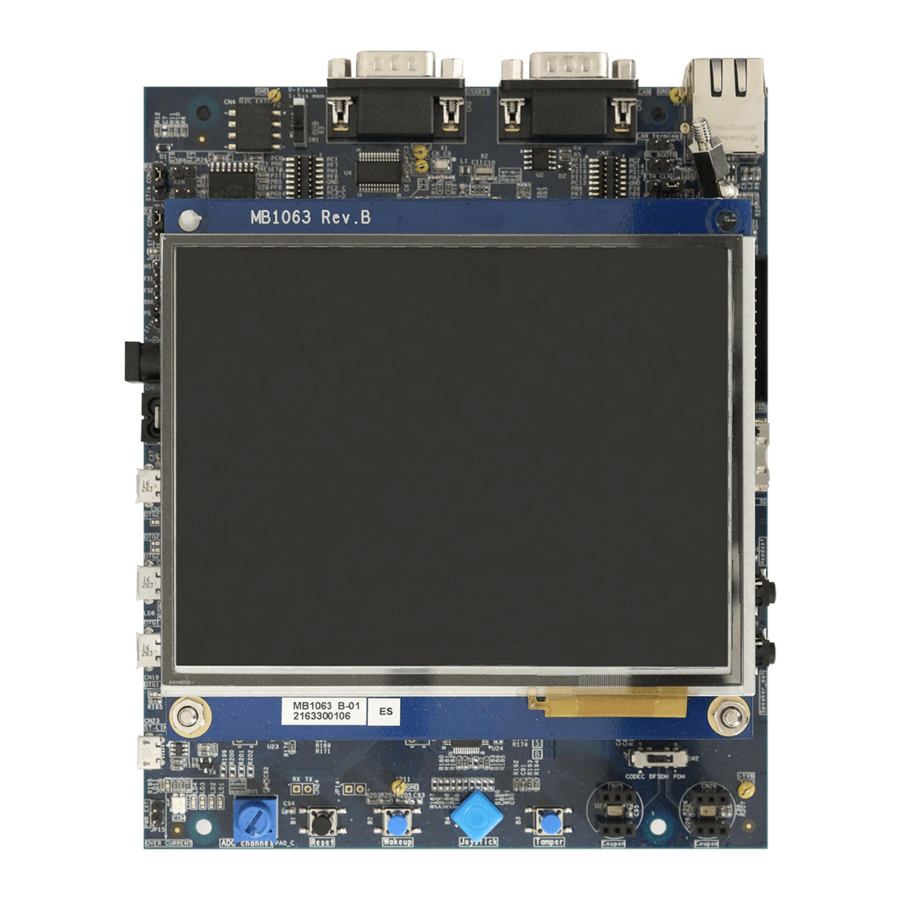 ST STM32H743I-EVAL User Manual