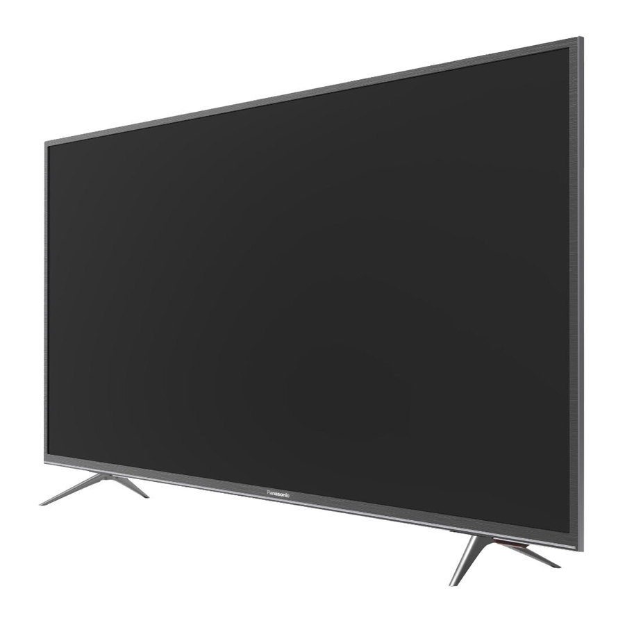 Panasonic TX-32FSR400 LED Television Manuals