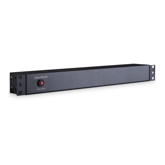 Cyber Power Metered Series User Manual