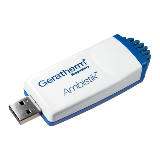 GERATHERM Ambistik Instructions For Use Manual