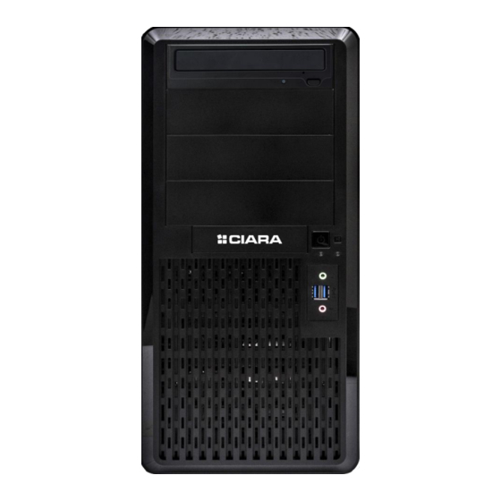 User Manuals: Ciara KRONOS 545 Performance Workstation