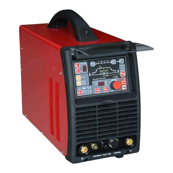 User Manuals: Wholesale Digi-Multi 250 ACDC TIG Welder