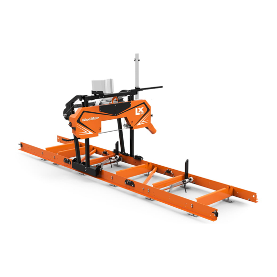 Wood-mizer LX50 EH7S Safety, Setup, Operation & Maintenance Manual