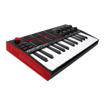 Akai MPK mini Quick Start Manual