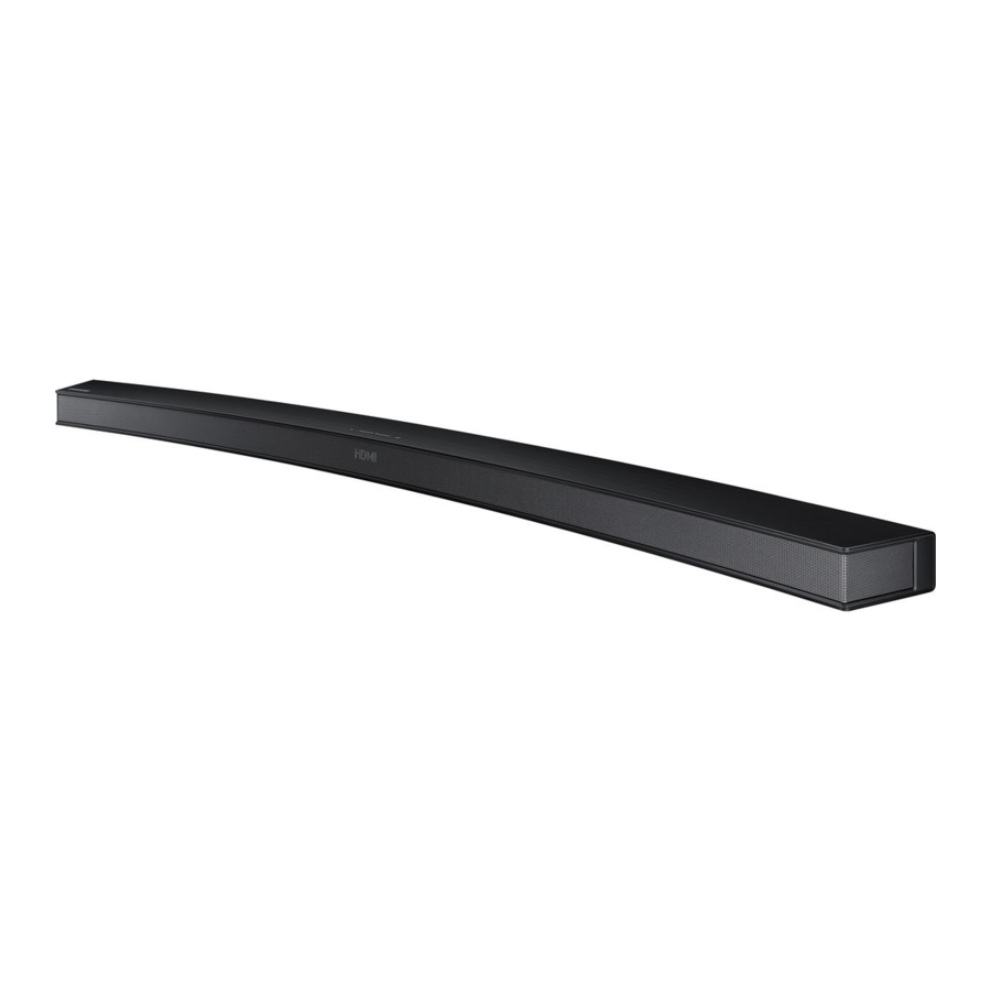 Samsung HW-J6500, HW-J6501 - Soundbar Manual